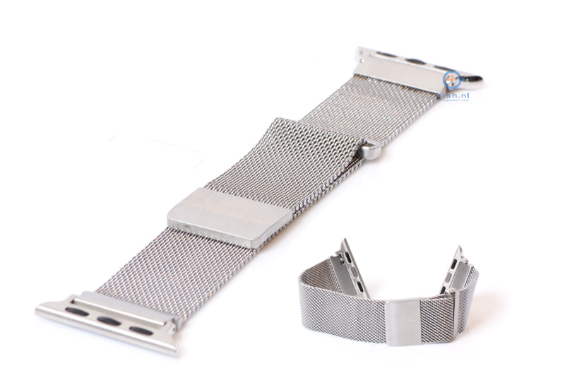 Apple watch watchstrap mesh silver (38mm)