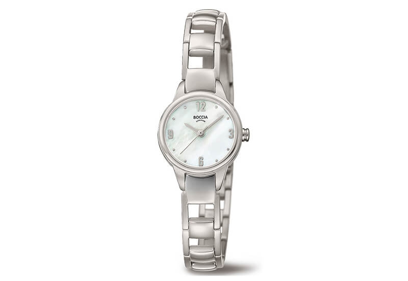 Boccia 3277-01 watch strap titanium