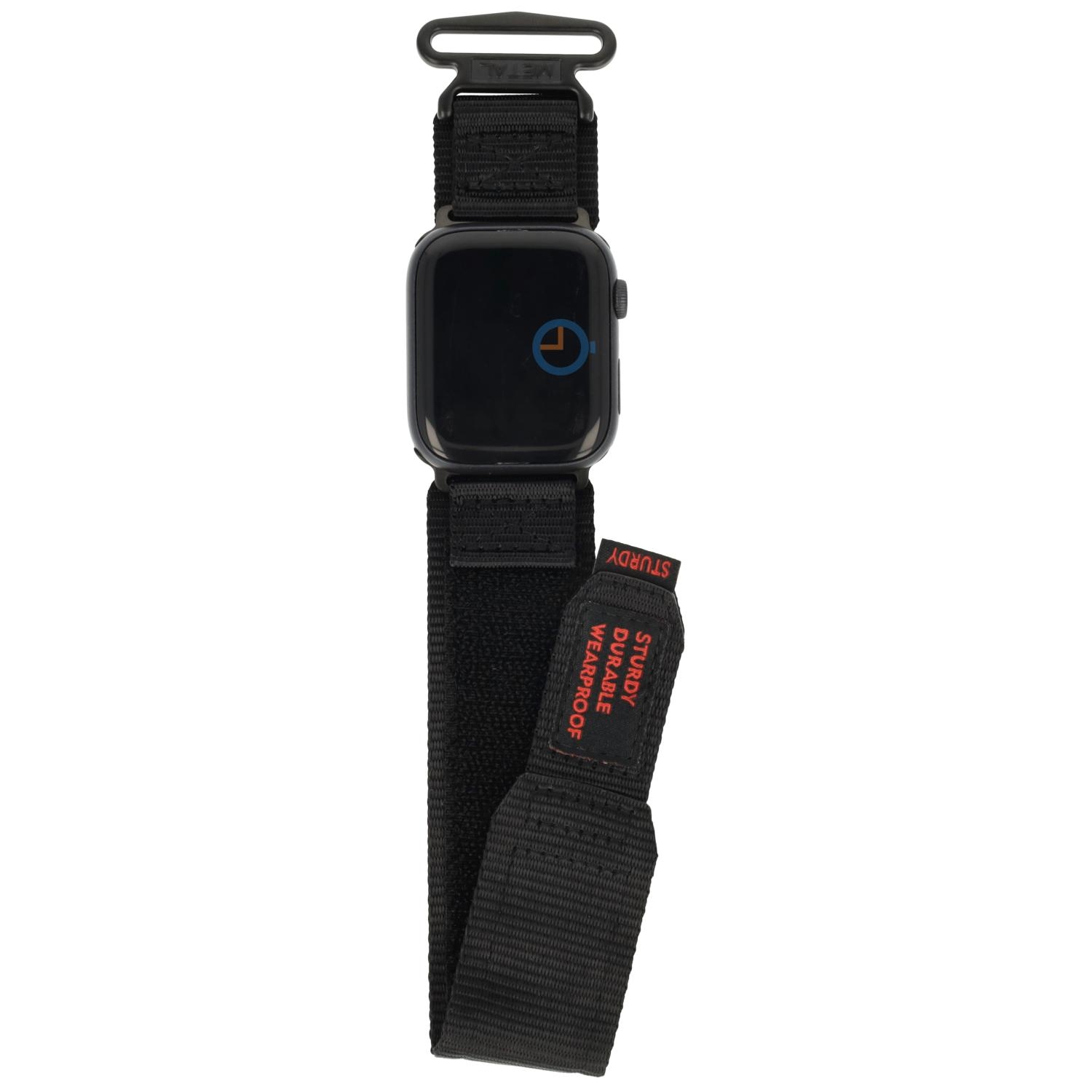 Sturdy Durable watch strap Apple Watch 41mm - Black