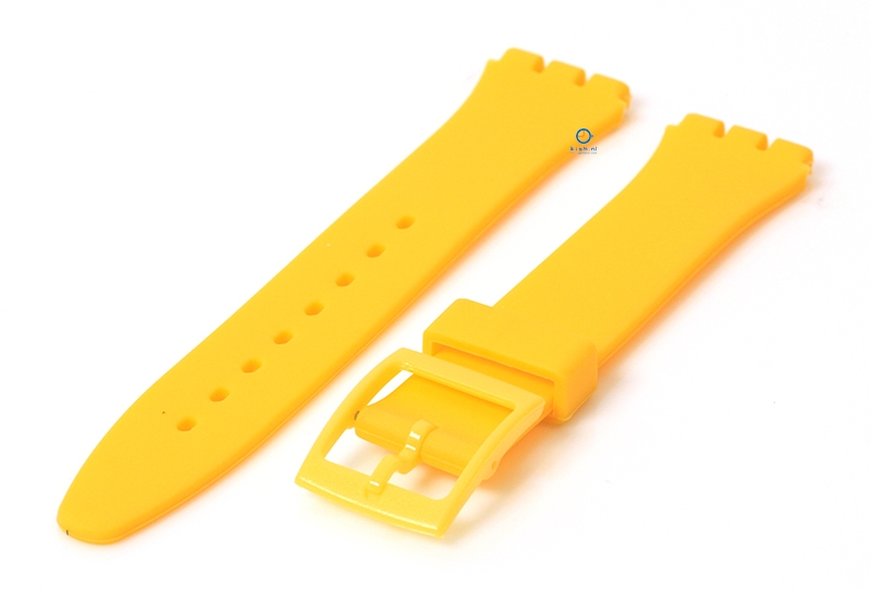 Swatch Gent watch strap 16mm yellow