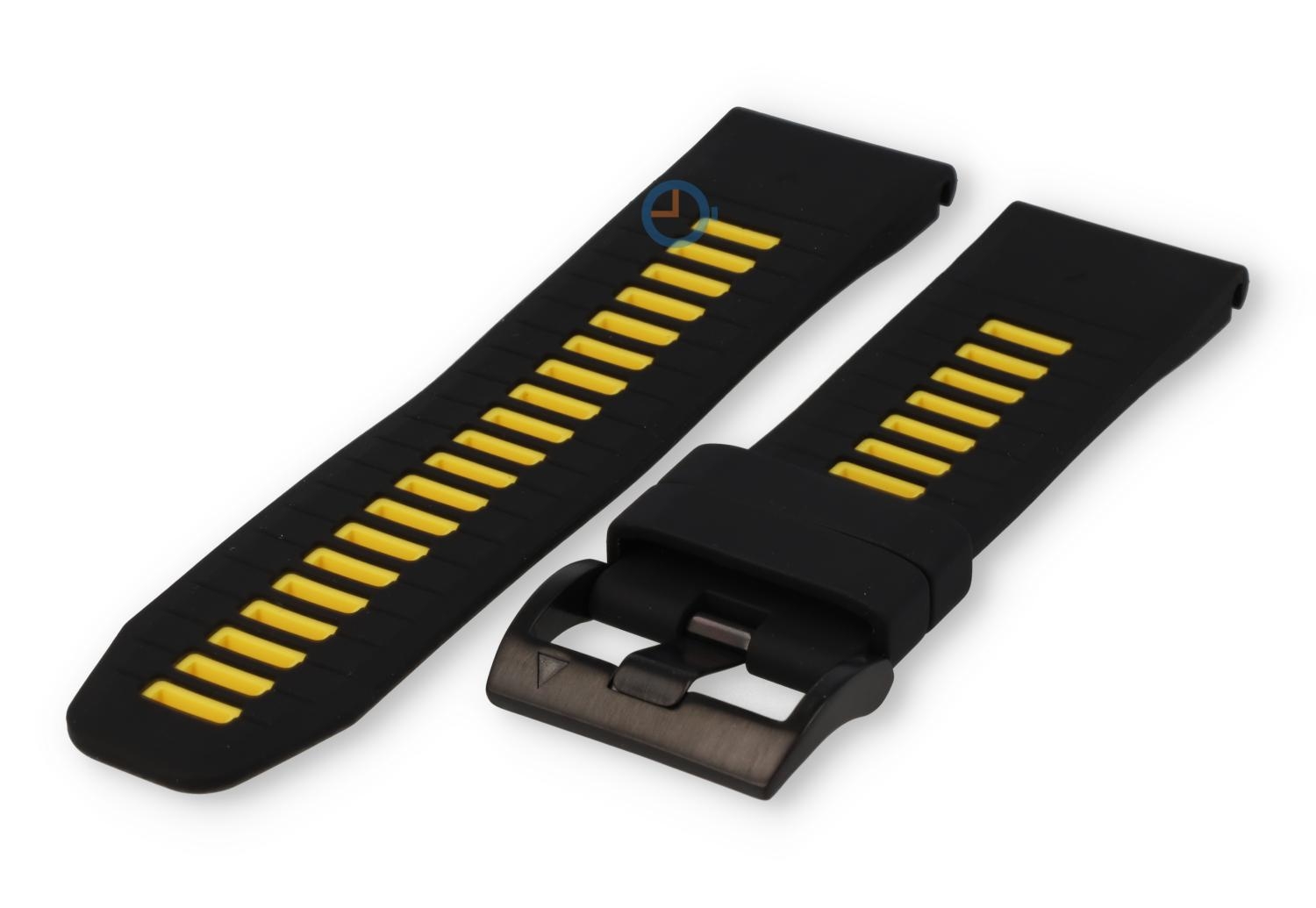 Coros Vertix 2S - 26mm strap - black/yellow