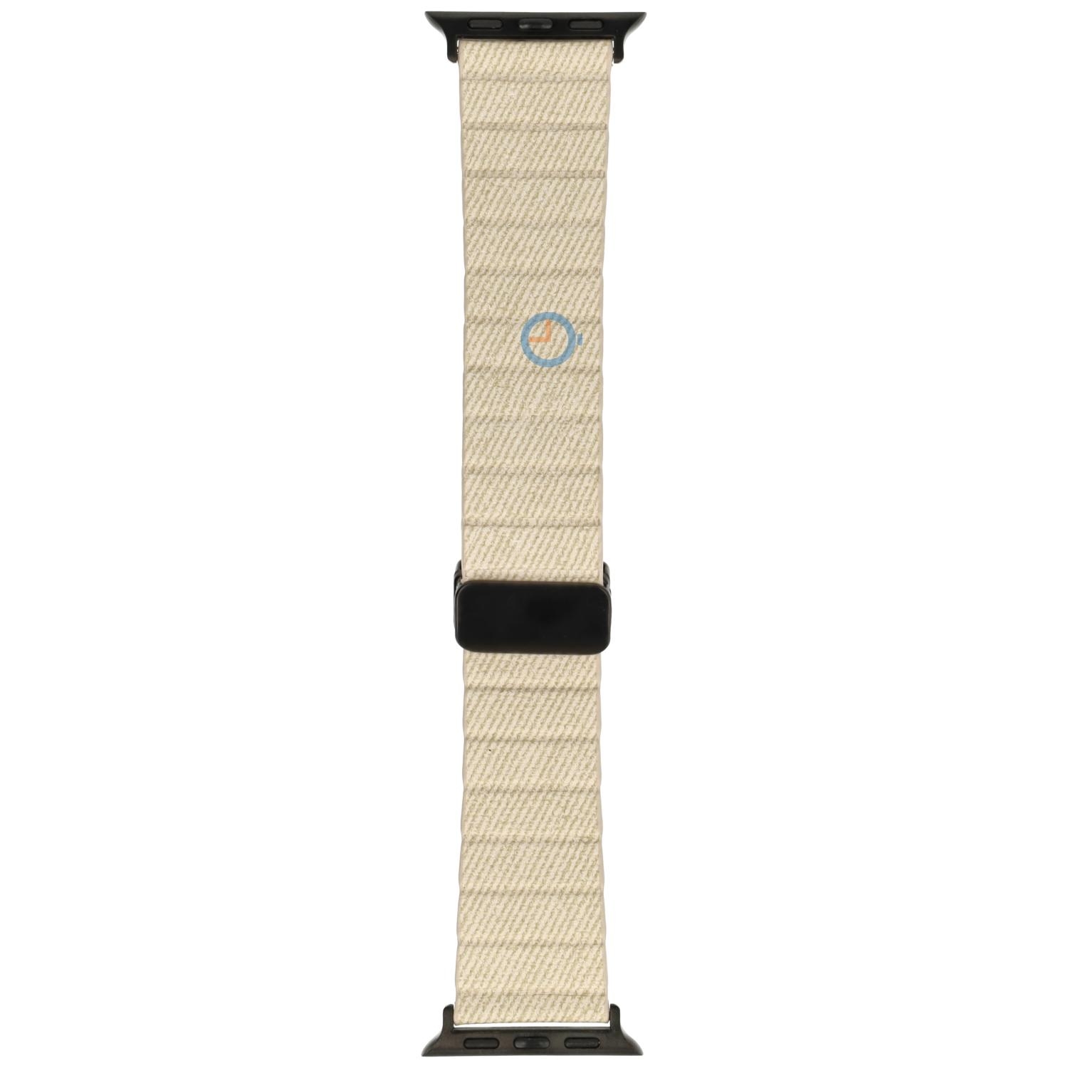 Apple Watch 41mm magnetic strap - White Denim