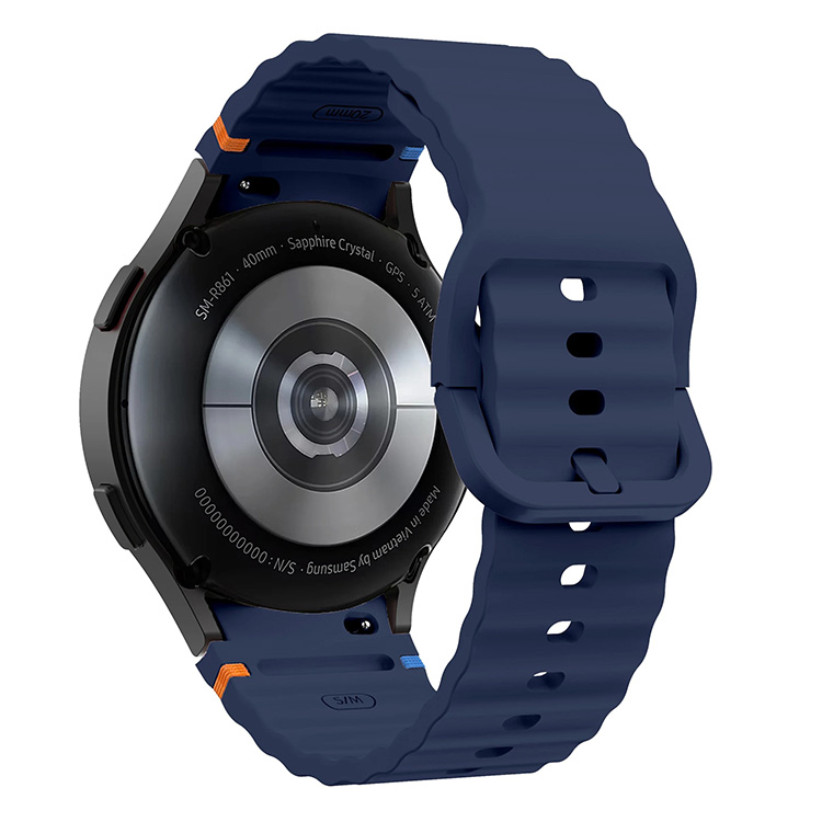 Siliconen Galaxy Watch7 bandje - indigo