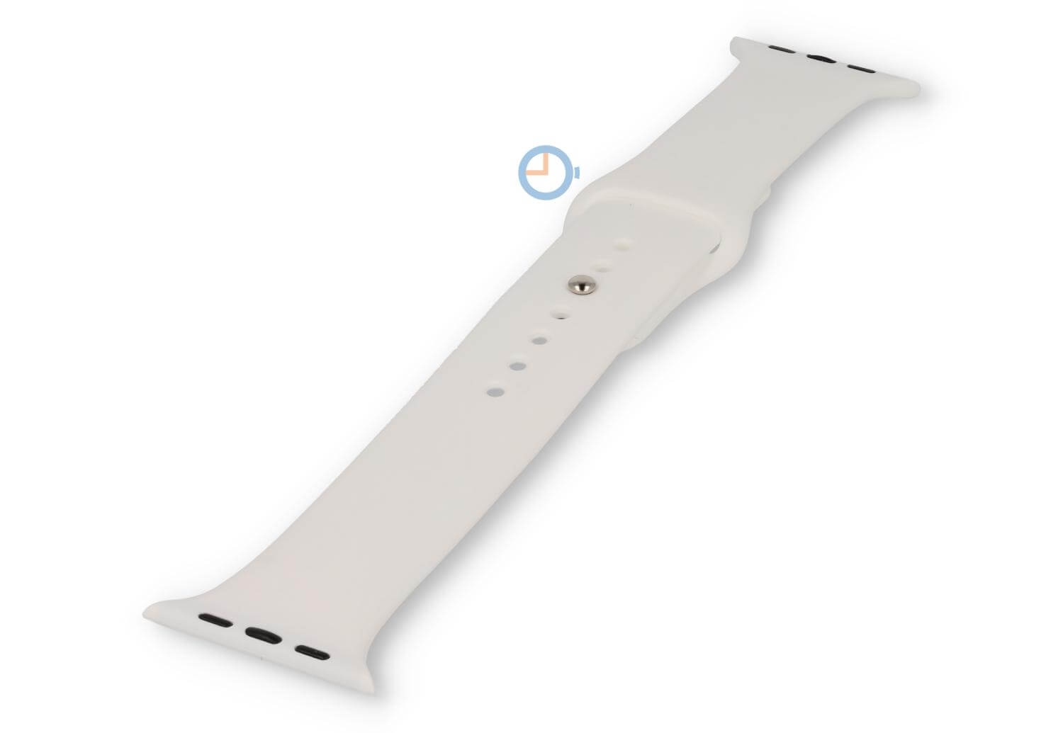 Apple watch strap silicone white - 49 mm - M/L