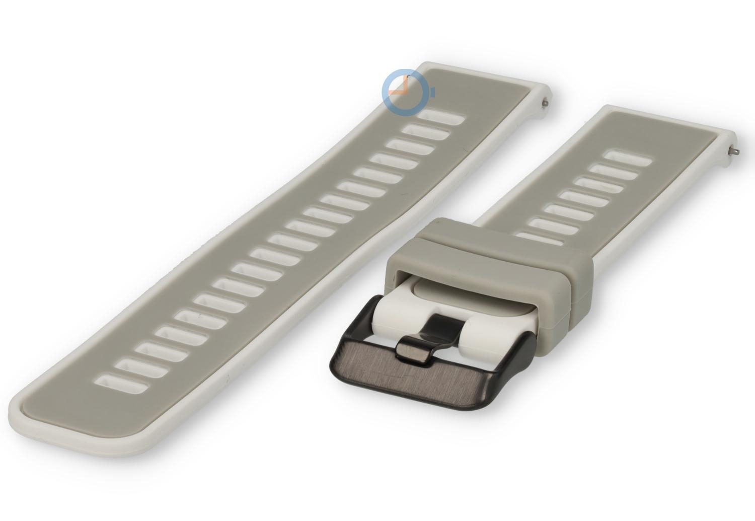 Quick-change strap 22mm - Grey White
