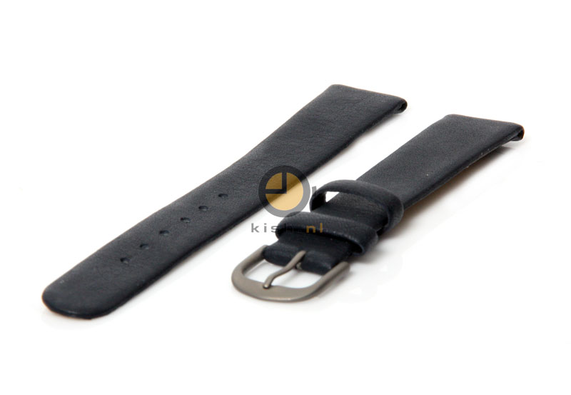 Danish Design watchstrap 16mm leather blue