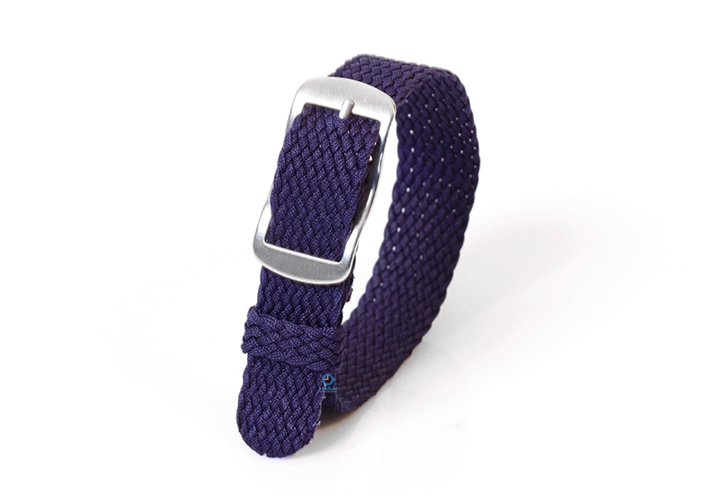 Perlon watch band 14mm darkblue