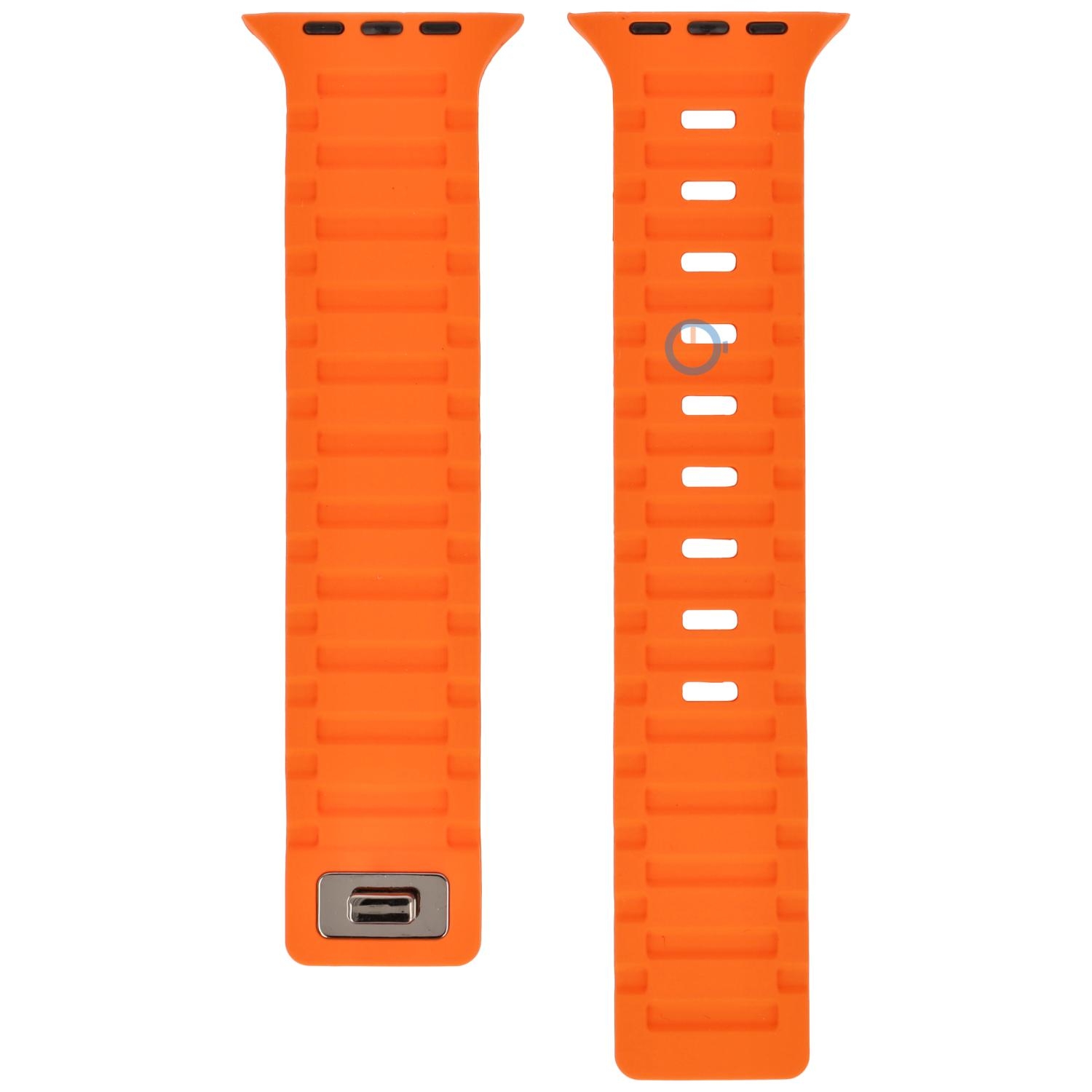 Silicon strap Apple 41mm - Orange