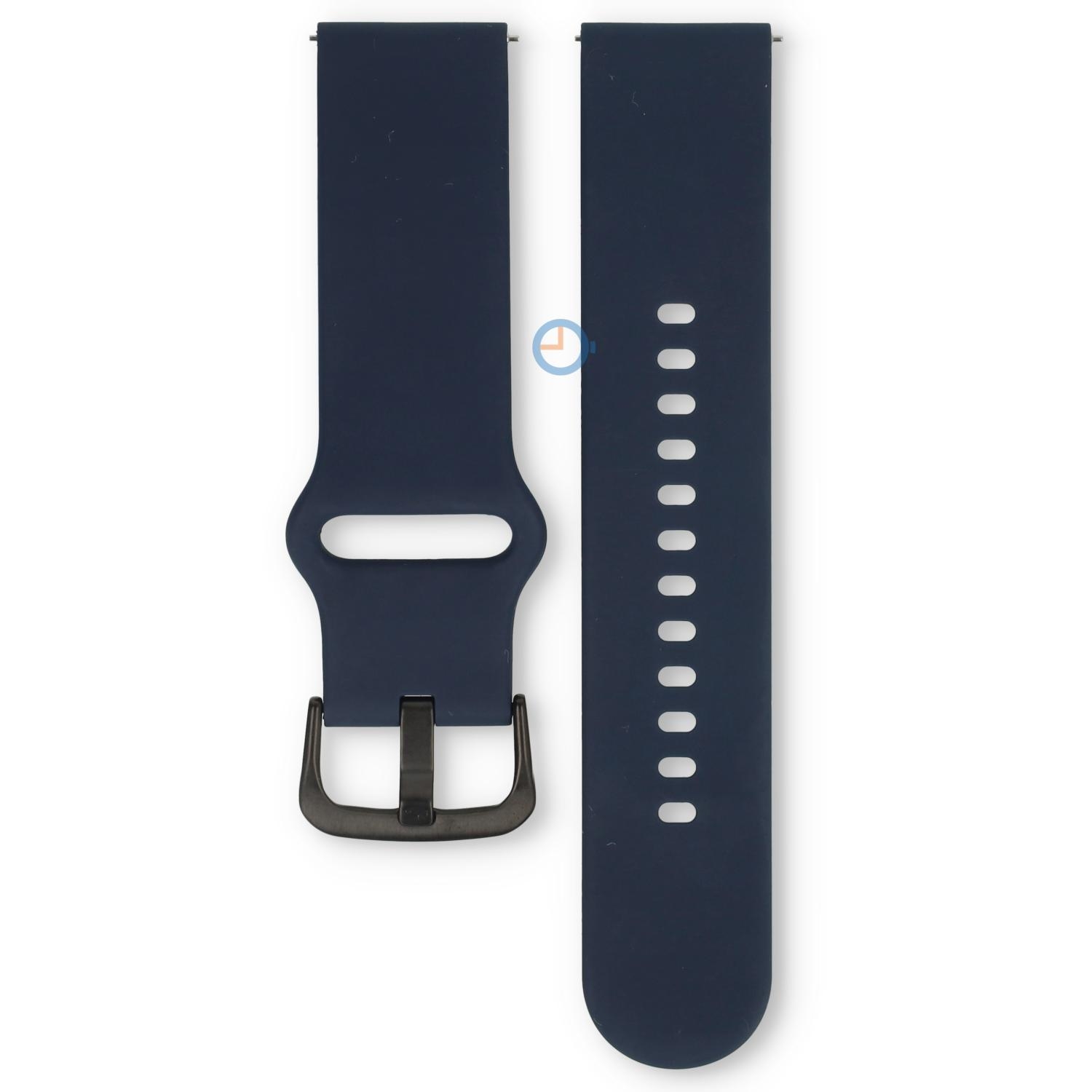 Ice Smart 1.0 & 2.0 (1.96)/ Ice Fit strap - 22mm - Dress Blue - black bkl