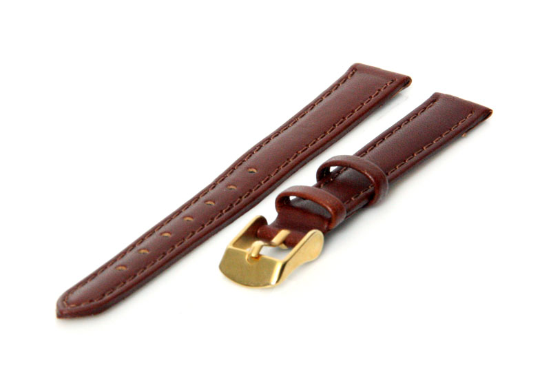 Watchstrap 11mm brown leather