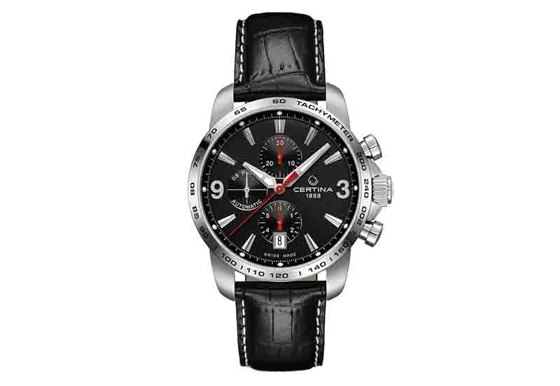 Certina leather strap C0014271605700A 21/18mm