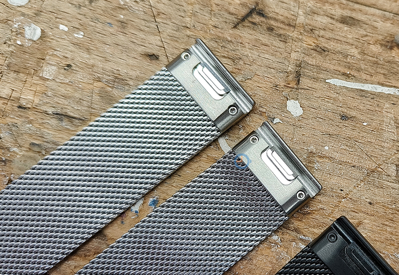 QuickFit Mesh bandje - silver
