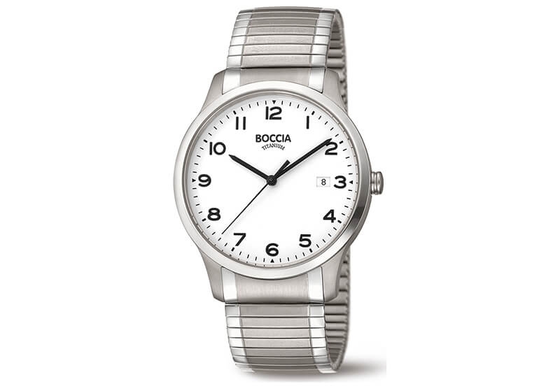 Boccia 3616-01 watch band titanium