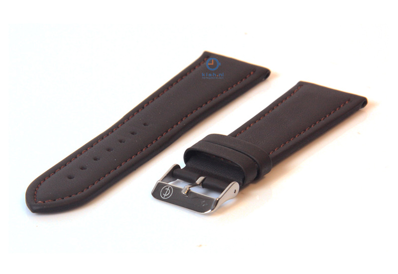 Watchstrap 26mm brown leather