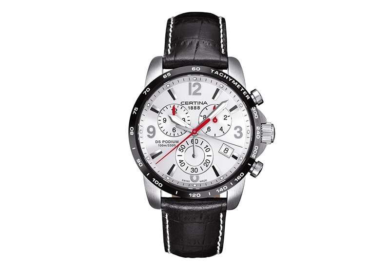 Certina leather strap C0016172603700A 21/18mm