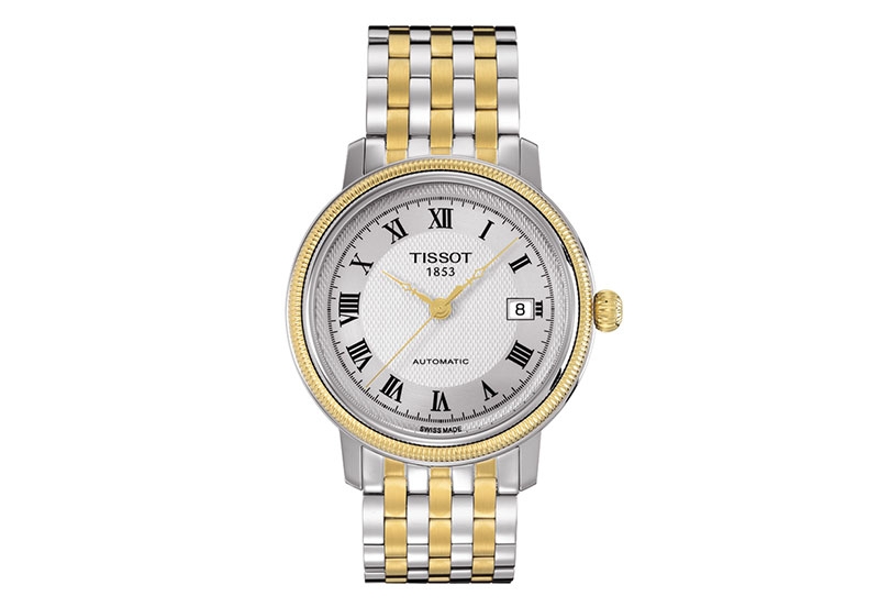 Official Tissot strap T0454072203300A bicolor
