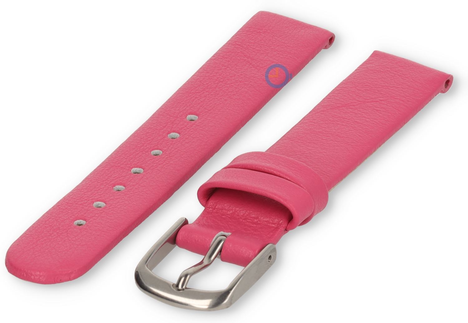 Extra short watch strap - 14mm - raspberry-pink