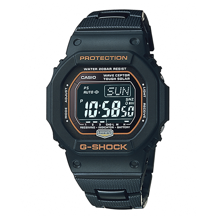 Titanium bezel voor G-Shock GW-5600 - rainbow-oil