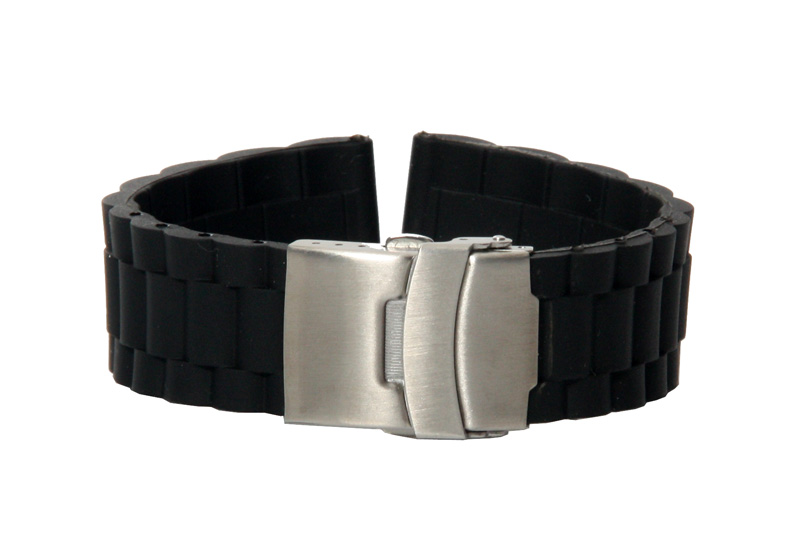 Watchstrap 22mm Black