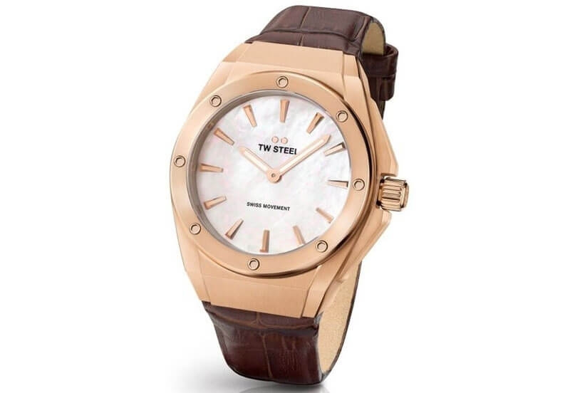 TW Steel CEO Tech CE4034  watch strap brown - 24 mm