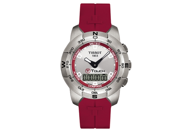 Official Tissot strap T33777871A red