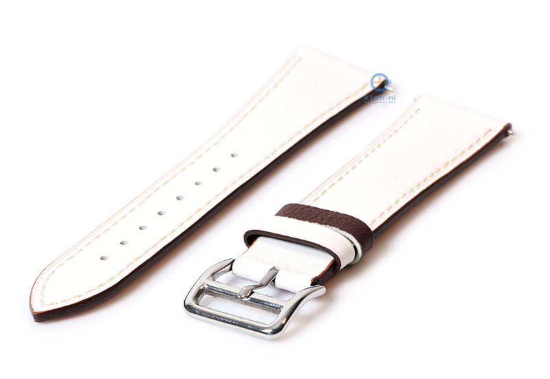 Fitbit Versa watchstrap leather white