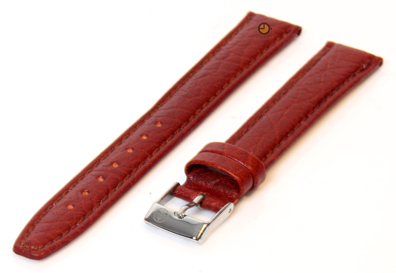 Watchstrap 16mm classic brown XL leather