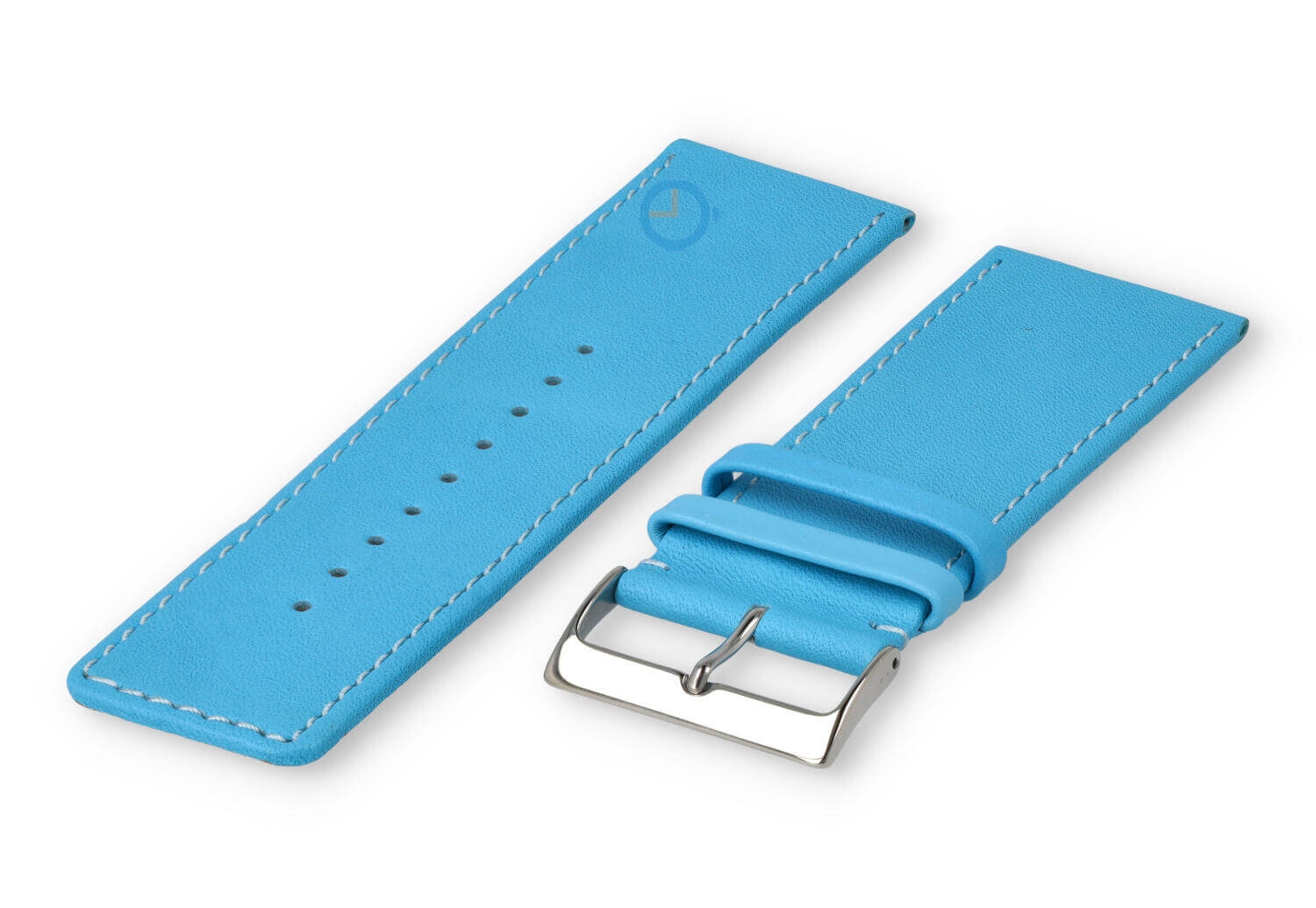 30mm watch strap smooth leather - alaska