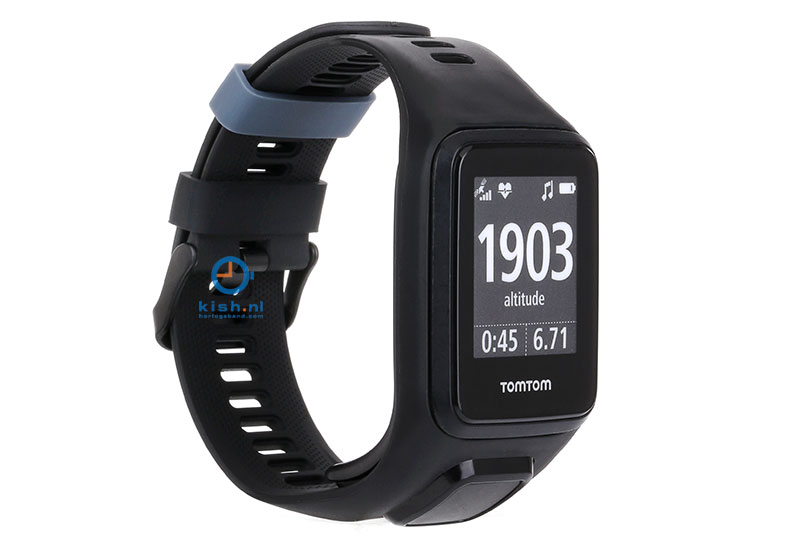 TomTom 2/3 universal watchstrap black