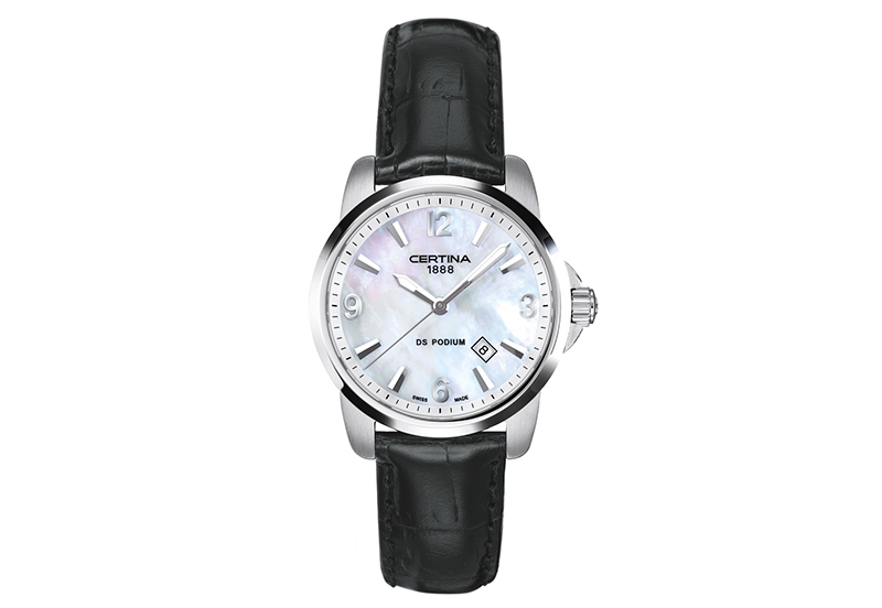 Certina leather strap C0012101611702A 16/14mm