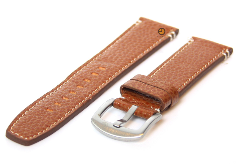 Watchstrap 20mm leather havana brown