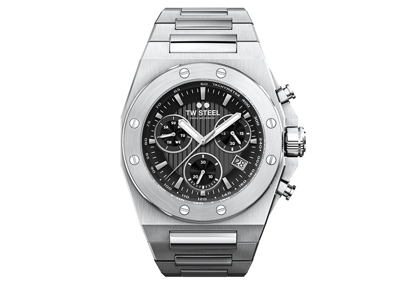 Watch strap TW Steel CE4080 - silver
