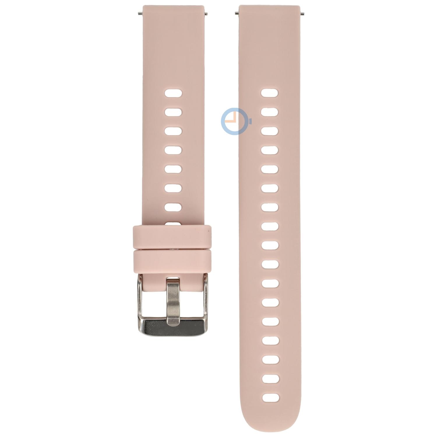 16mm silicon watch strap - Pink