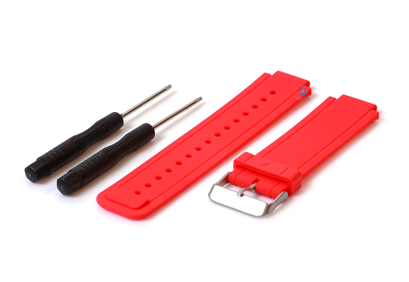 Garmin vivoactive watchstrap red