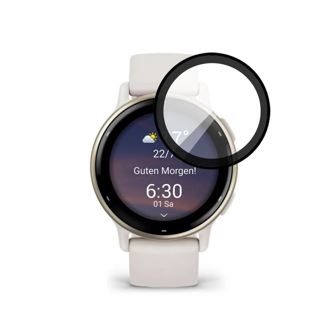 Garmin Vivoactive 5 screenprotector - CURVED