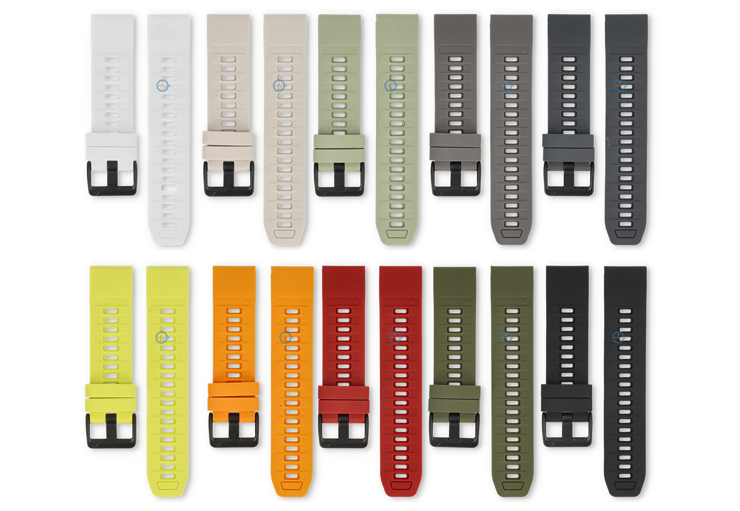 watch strap Coros Vertix 2 - army green