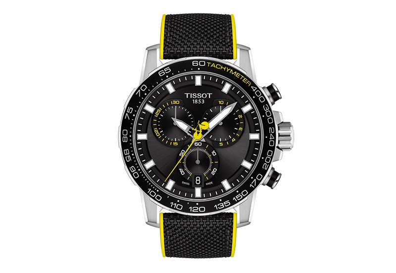 Tissot watch strap T1256171705100 black nylon