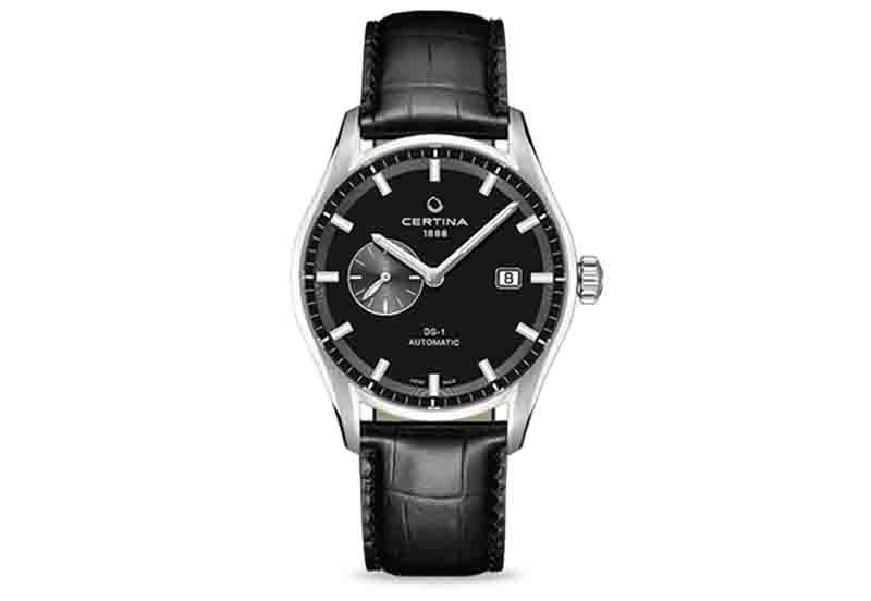 Certina leather strap C0064281605100A 21/18mm without buckle