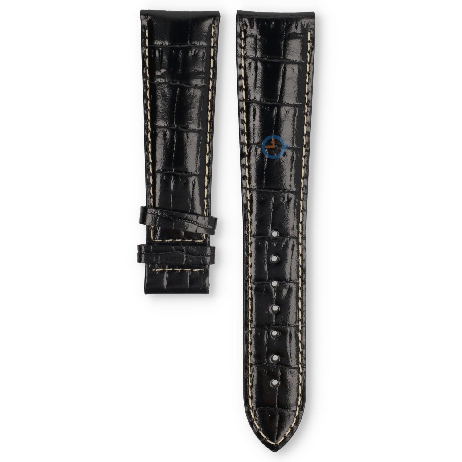 Certina leather strap C0015101605701A 22/18mm XL without buckle