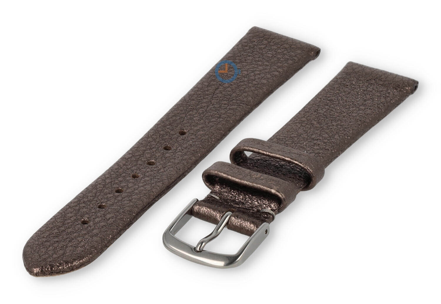 Seamless and smooth strap 16mm - shimmer bronze