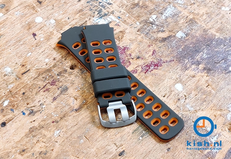 Garmin Forerunner 310XT horlogeband - Grijs/oranje