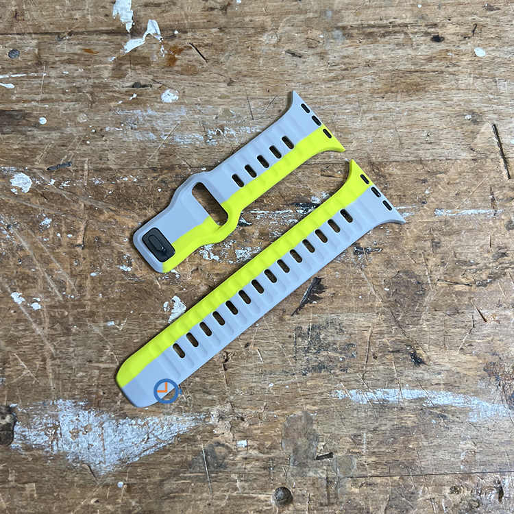 Silicon strap Apple Watch 41mm - grey green