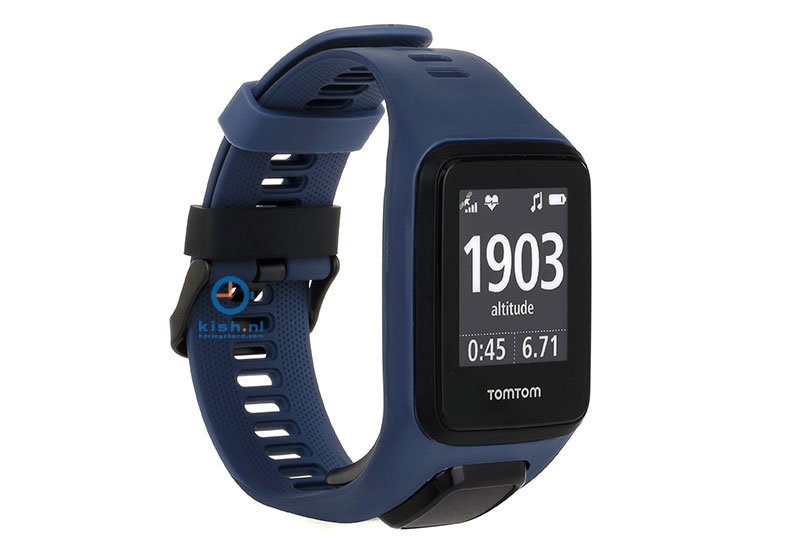 TomTom 2/3 universal watchstrap navy blue