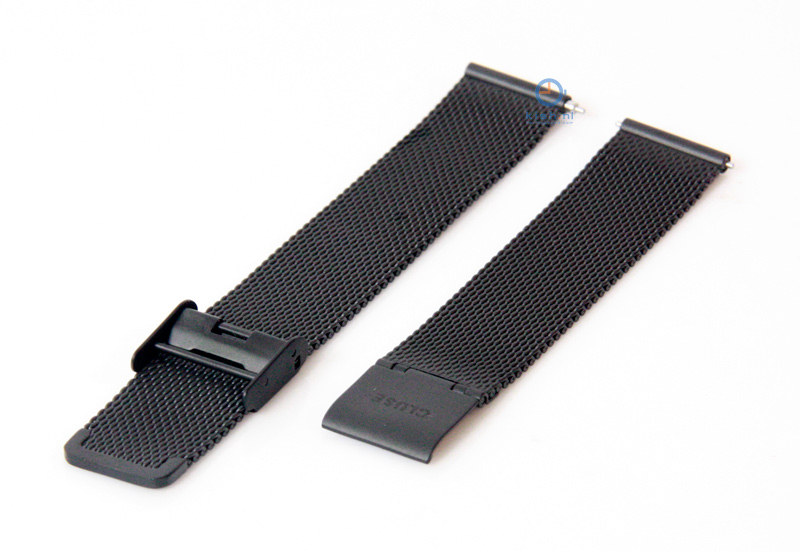 Cluse watchstrap Minuit mesh black CLS348