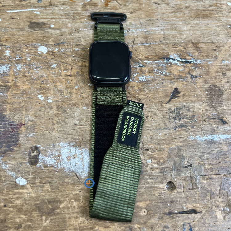 Sturdy Durable horlogeband Apple Watch 41mm - Groen