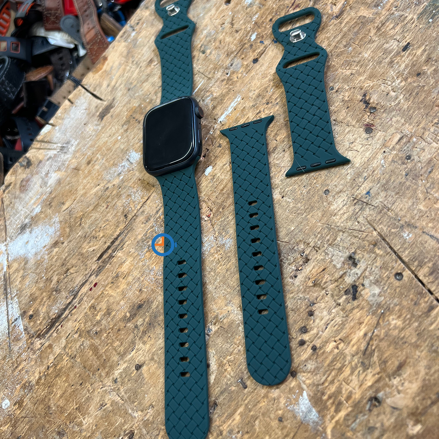 Silicon strep - Apple Watch 45mm - green