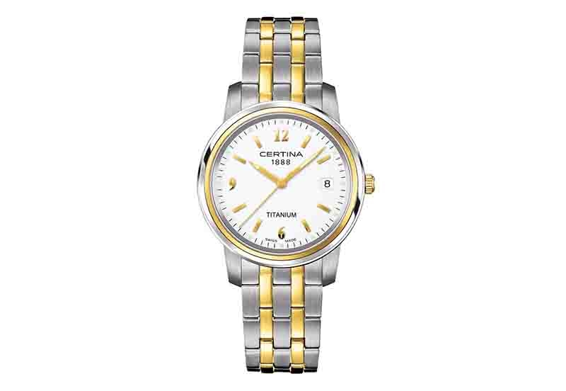 Certina strap C0054105503700A multicolor titanium