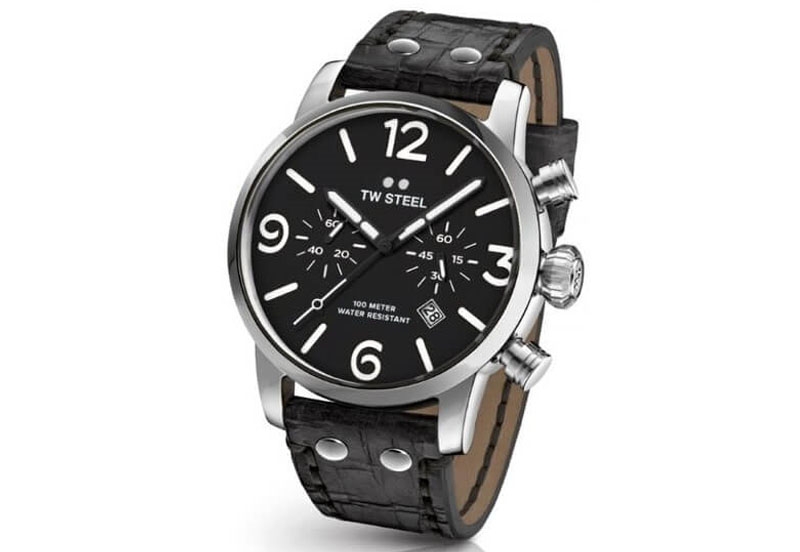 TW Steel Maverick MS64 watch strap black - 24mm