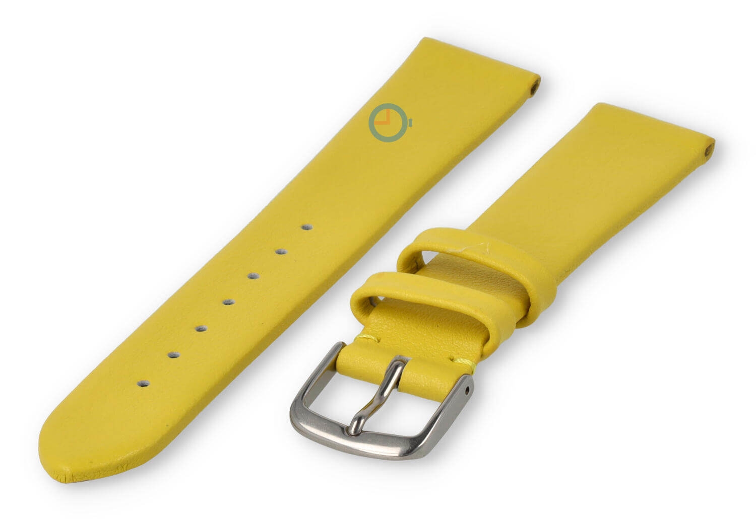Seamless and smooth strap 16mm - yellow