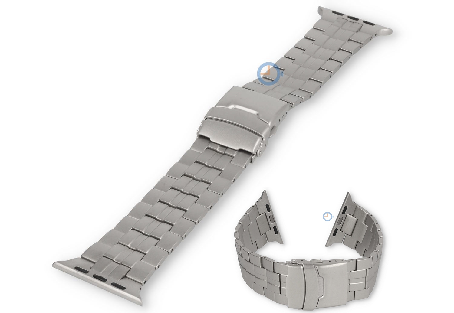 Apple Watch 45 steel bracelet - titanium silver